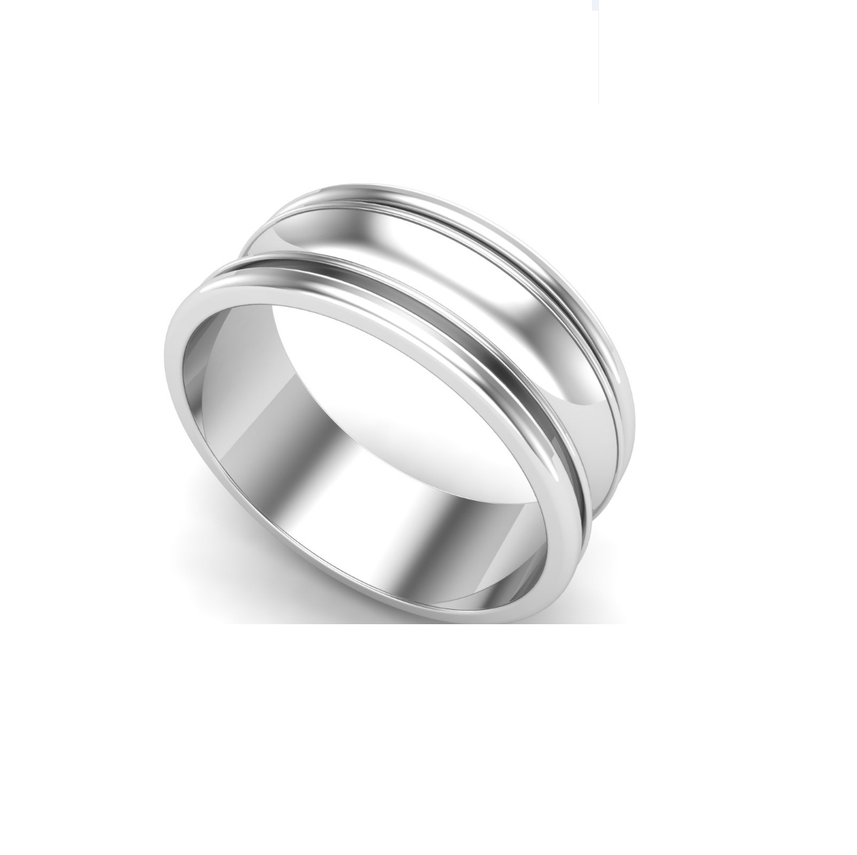 Bague anneau argent Gravity